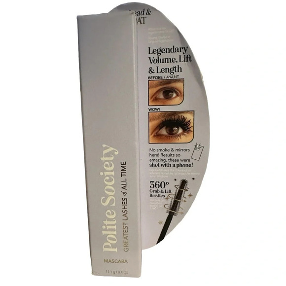 New in Box Polite Society-Greatest Lashes of All Time Mascara - Picture 5 of 6